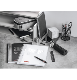 Schlampermäppchen XL grau