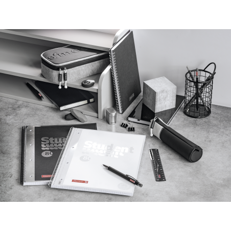 Schlampermäppchen XL grau