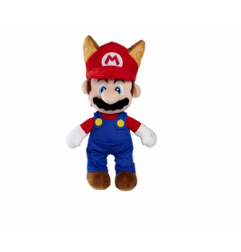 Super Mario Waschbär Mario Plüsch 30cm