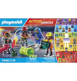 PLAYMOBIL 71468 My Figures: Feuerwehr