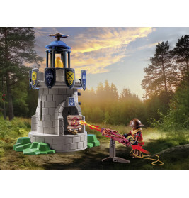 PLAYMOBIL 71483 Ritterturm mit Schmied und Drache