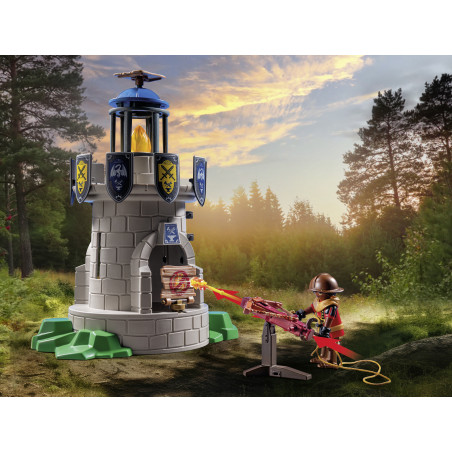 PLAYMOBIL 71483 Ritterturm mit Schmied und Drache