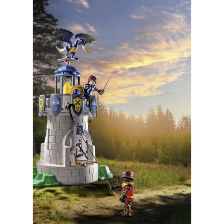 PLAYMOBIL 71483 Ritterturm mit Schmied und Drache