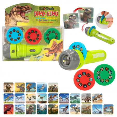 Dino World Taschenlampe Mit Bildeffekten
