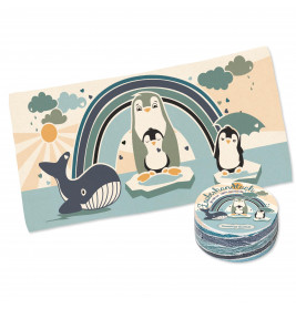 Zauberhandtücher TapirElla Pinguin