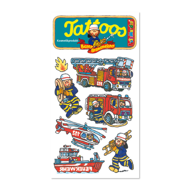 Tattoo Feuerwehr Benny Brandmeister 4