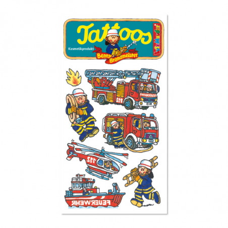 Tattoo Feuerwehr Benny Brandmeister 4