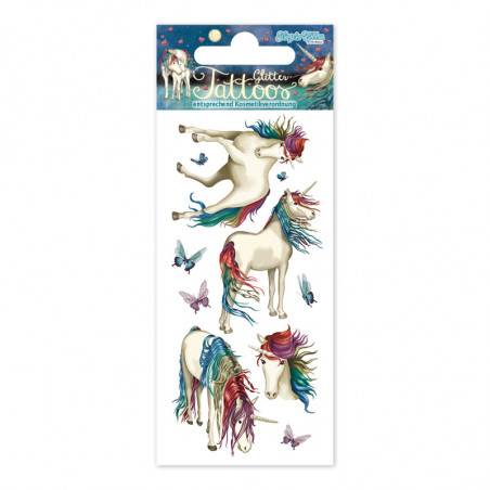 Tapir Ella Glitter-Tattoo Lunabelle 1