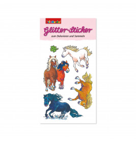 Glitter Sticker Mein Ponyhof 5