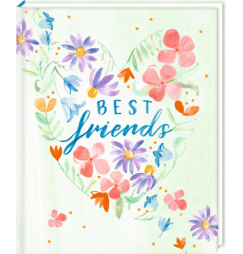 Freundebuch - Handlettering best friends