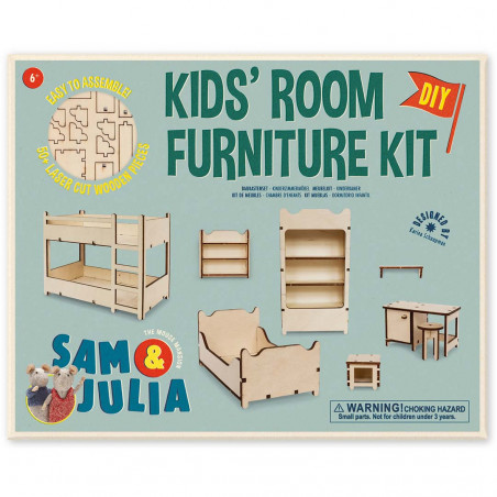 Mäusehaus-Zimmer Möbel Baukast enset: Kinderzimmer