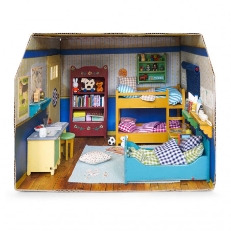 Mäusehaus-Zimmer Möbel Baukast enset: Kinderzimmer