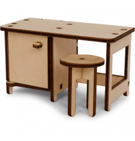 Mäusehaus-Zimmer Möbel Baukast enset: Kinderzimmer