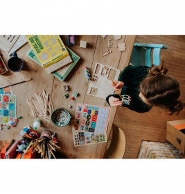 Mäusehaus-Zimmer Möbel Baukast enset: Kinderzimmer