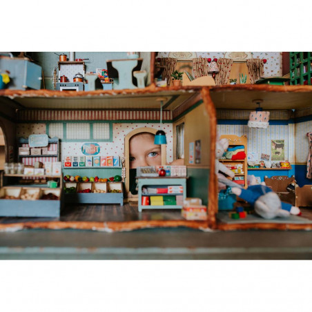 Mäusehaus-Zimmer Möbel Baukast enset: Kinderzimmer