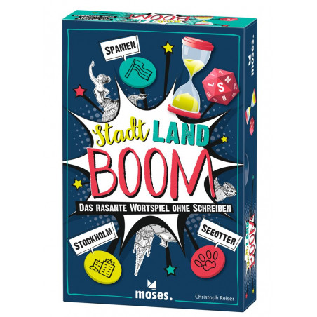 Stadt Land Boom - das rasante Wortspiel