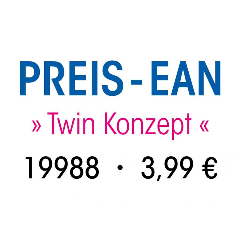 Twin Konzept Preis 3,99€ sort.