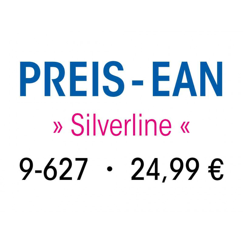 Silberlinie 9-627, Preis: 24,99 €. Silberlinie 9-627, Preis: 24,99 €.