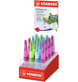 Ergonomischer Druck-Bleistift für Rechtshänder - STABILO EASYergo 3.15 in hellgrün/dunkelgrün - Einz