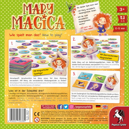 Pegasus Spiele Mary Magica (deutsch/englisch)