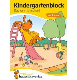 Kindergartenblock Das kann ich schon!