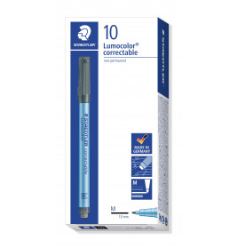 Lumocolor Correctable Linienbreite M, schwarz
