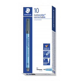 Lumocolor Correctable Linienbreite M, schwarz