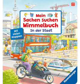 Ravenburger 41882 Mein Sachen suchen Wimmelbuch: In der Stadt Pappbilderbuch über 10 Euro