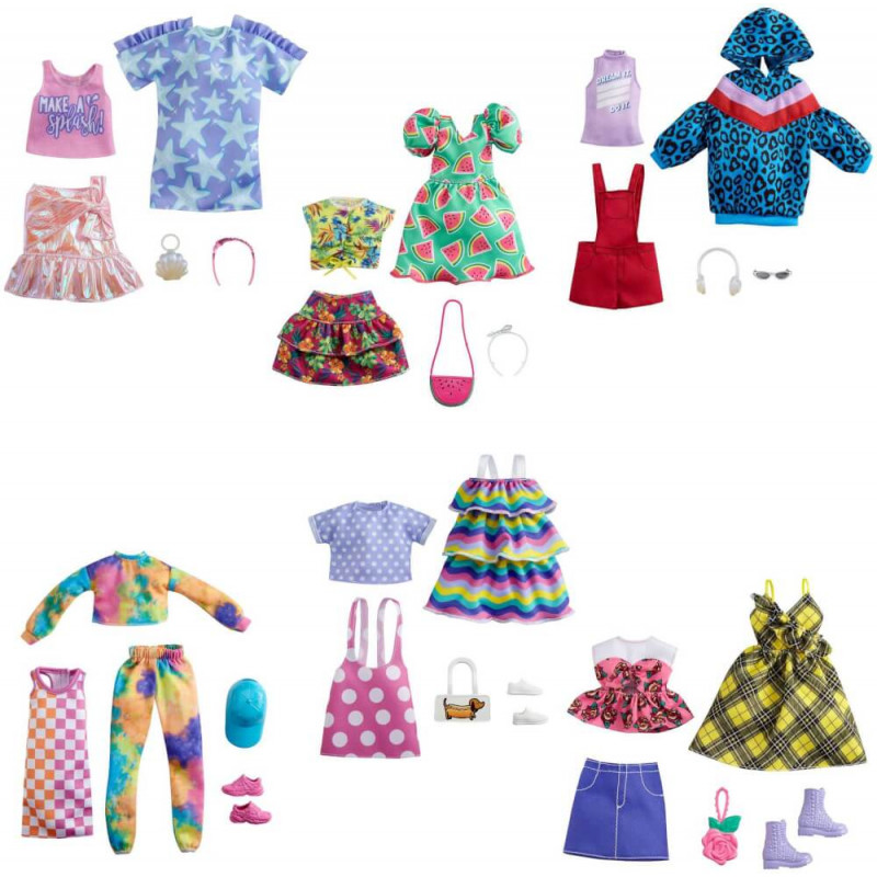 Barbie Moden 2 Outfits und 2 Accessoires für die Barbie Puppe
