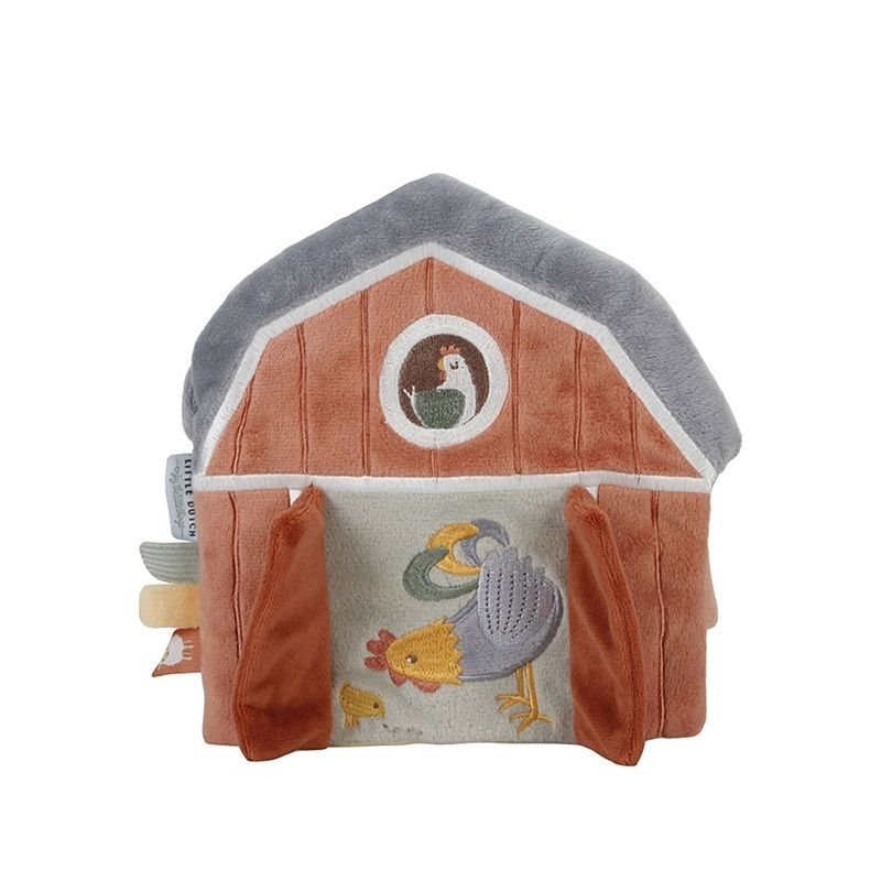 Stoffbuch mit Aktivitäten Little Farm