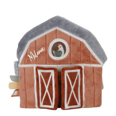 Stoffbuch mit Aktivitäten Little Farm