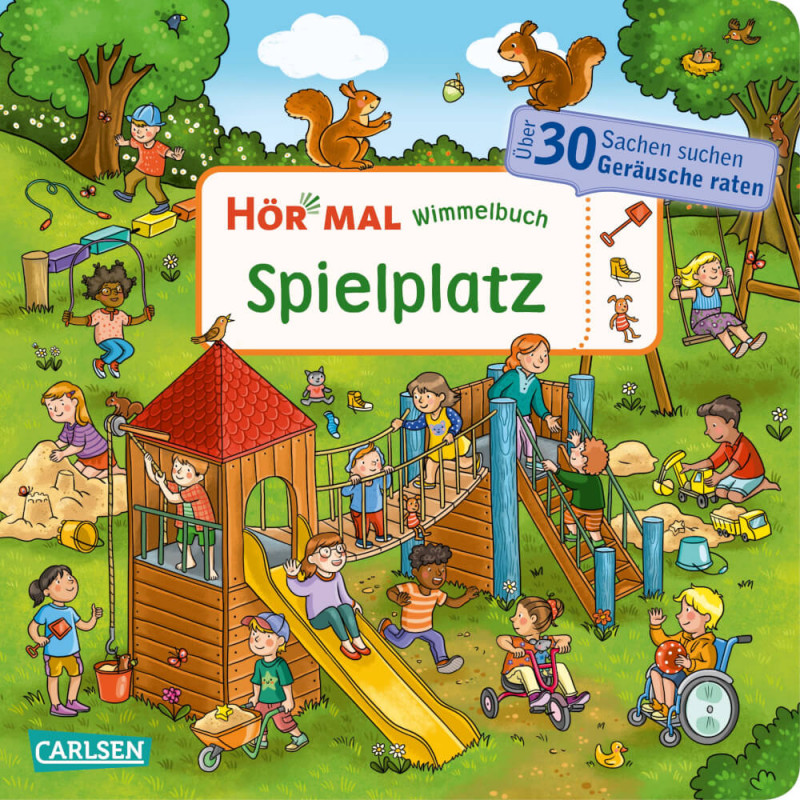 Hör mal (Soundbuch): Wimmelbuch: Spielplatz