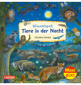Maxi Pixi 425: Wimmelspaß Tiere in der Nacht