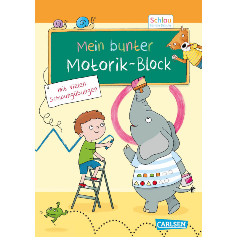 Schlau für die Schule: Mein bunter Motorik-Block Schlau für die Schule: Mein bunter Motorik-Block
