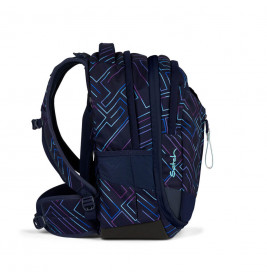 Match Schulrucksack Purple Laser