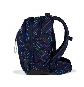 Match Schulrucksack Purple Laser