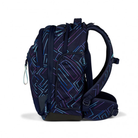 Match Schulrucksack Purple Laser