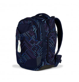 Match Schulrucksack Purple Laser