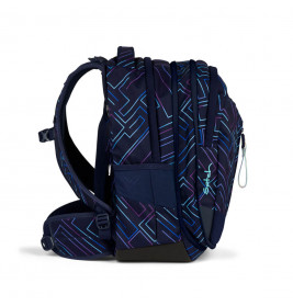 Match Schulrucksack Purple Laser