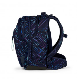 Match Schulrucksack Purple Laser