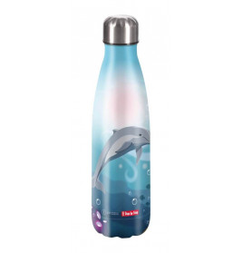 Isolierte Edelstahl-Trinkflasche Dolphin Pippa