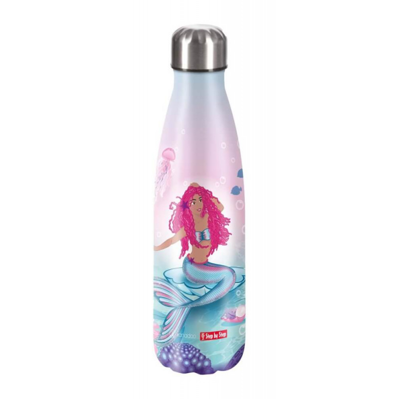 Isolierte Edelstahl-Trinkflasche Mermaid Lola
