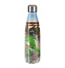 Isolierte Edelstahl-Trinkflasche Ninja Kimo