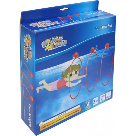 Splash & Fun Tauchringe  75 cm, 3 Stück