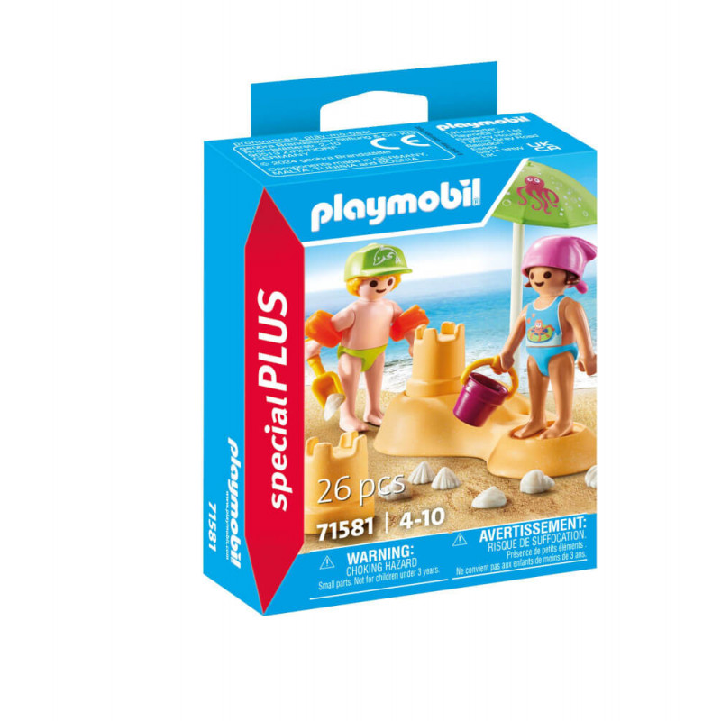 PLAYMOBIL 71581 Kids mit Sandburg