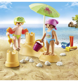 PLAYMOBIL 71581 Kids mit Sandburg