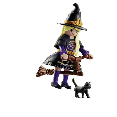 PLAYMOBIL 71584 Hexe mit Katze