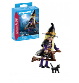 PLAYMOBIL 71584 Hexe mit Katze