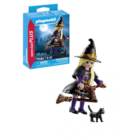 PLAYMOBIL 71584 Hexe mit Katze