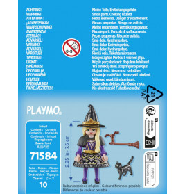 PLAYMOBIL 71584 Hexe mit Katze